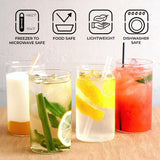 AM5168 Borosil Vision Large Glass Set (Transparent, 350ml)-Set of 6