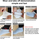 AM5591 Waterproof Silicone Shoe Cover (M Size)