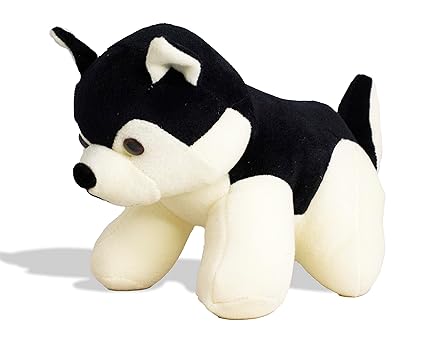 AM3484 Husky Dog Stuffed Animal Soft Toy for Kids 14inch 355gm