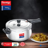 AM2251 Prestige 5L Svachh Tri-Ply handi pressure cooker(outer lid)|Deep Lid for spillage control