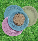 AM5293 Food Grade Plastic Tray (Roti Plate) 1 pc Multicolor