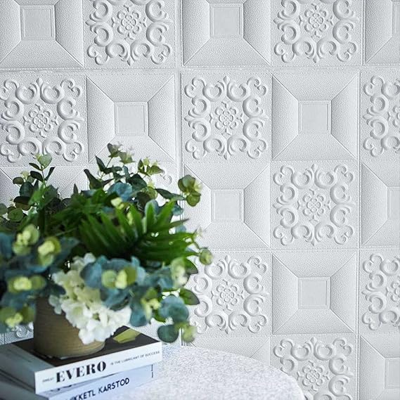 AM3668 3D Foam Bricks Wallpaper for Home decoration ,Office, Kitchen (70X70cm)