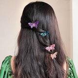 AM1075 Butterfly Hair Clips