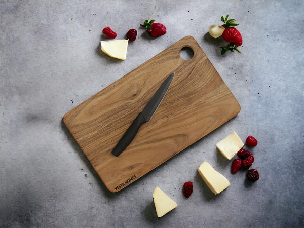 AM0906 Wooden Chopping Board, Cutting Board, Serving Platter for Kitchen 01