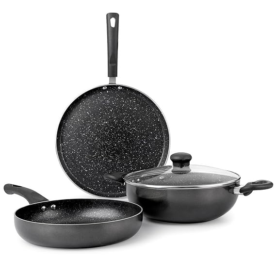 AM3391 Cello Kitchenova IB Premium Induction Non-Stick Cookware 3 Pcs Set