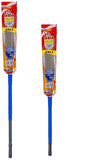 AM2494 Gala No Dust Broom 2 in 1 with Extendable Long Handle broom stick 1 Piece