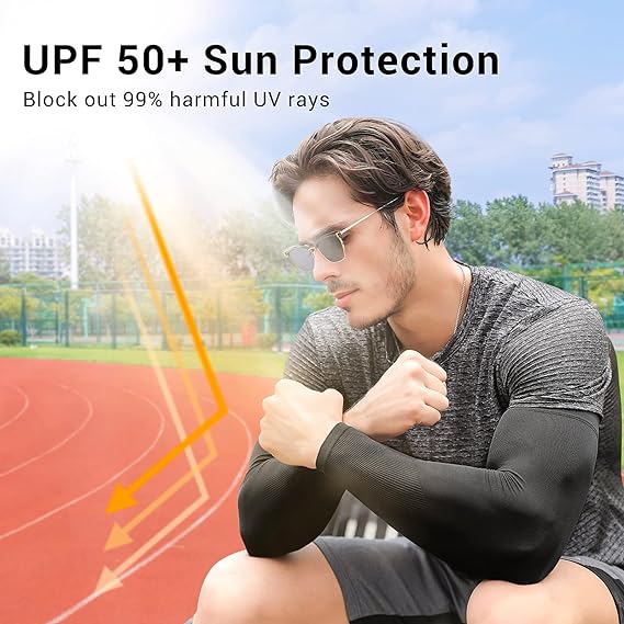 1358 Multipurpose All Weather Arm Sleeves for Sports and Outdoor activities