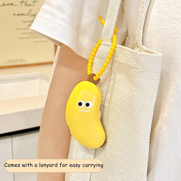 A07175 Cute Banana Toothbrush Case Cover with Hanging Strap