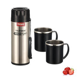 AM2410 Trueware Splash Set SS Inner Mugs 2 Nos 500ml Insulated Mug 200ml Thermosteel Hot or Cold