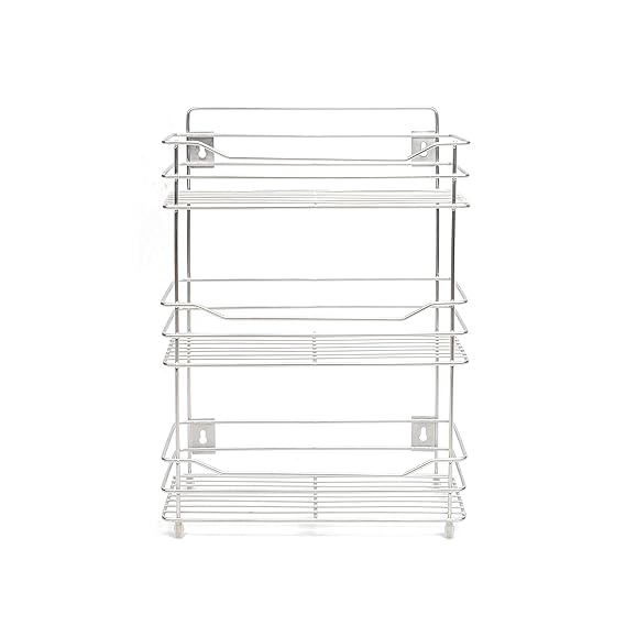 AM3358 Stainless Stee Kitchen Rack 3 Layer Multipurpose Storage Organizer