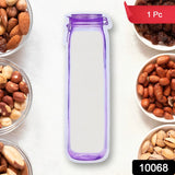 10068 Food Storage Bag Bottles Shape Ziplock Bags Reusable (1 Pc / 500 ML)