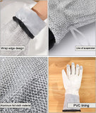 AM3247 1Pcs Wire Dishwashing Gloves, Kitchen Cleaning Gloves 1 Piece