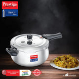 AM2250 Prestige 3L Svachh Tri-Ply handi pressure cooker(outer lid)|Deep Lid for spillage control