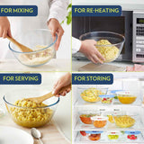 AM5172 Borosil Serving & Mixing Bowl 1.7 Ltr