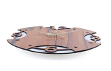 AM0606 Antique Wooden Round Shape Wall Clock for Home -11.5x11.5