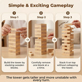 A07143 Wooden Stacking Tower Game