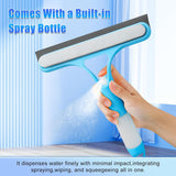 A06704 Multipurpose Window Cleaning Squeegee with Built-in Spray Bottle