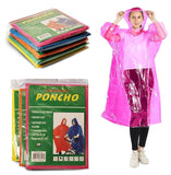 AM0673 Poncho Raincoat, Emergency Raincoats with Hoods
