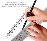 AM2753 Stainless Steel Ruler Scale Long 30cm 1 Pcs