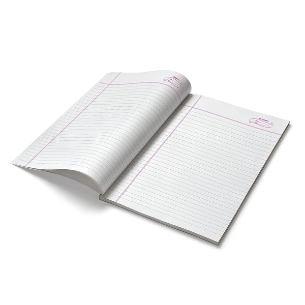 AM0487 Vision Notebook size-210X297  Single Line 192 pages-Pack of 5 (Multicolour)