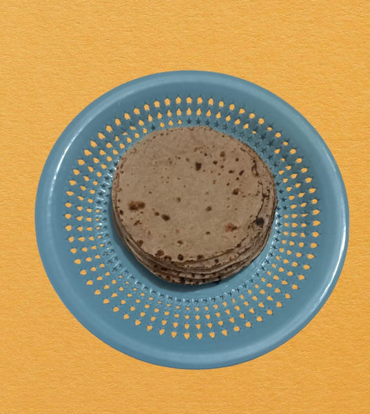 AM5293 Food Grade Plastic Tray (Roti Plate) 1 pc Multicolor