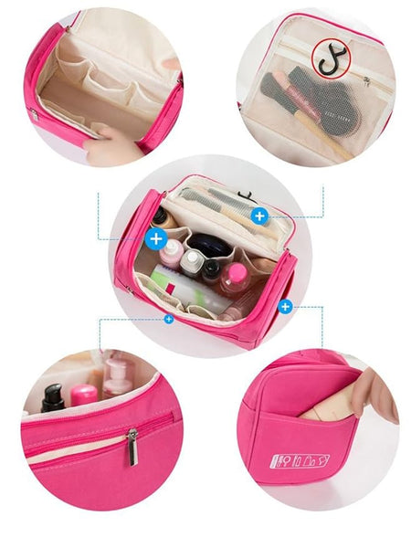 3076 Women Zip Closure Cosmetic Makeup Bag