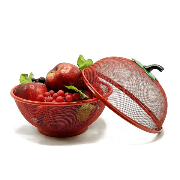 3162 Apple Shape Net Fruits & Vegetables Basket for Kitchen