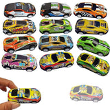 AM0274 4pcs Pull Back Racing Cars Die cast Race Car Vehicles Playset