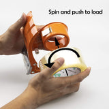 AM2134  Handy Tape Cutter for Packing Packages Industrial Heavy Duty Tape Dispenser