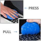 3553 Car Cleaning Gel -Dust Cleaning Mud For PC Tablet Laptop Keyboard,Air Vents, Camera, Printers, Calculator