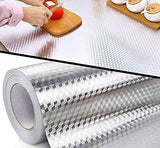 AM3288 Aluminium Foil Stickers 60cmX2M Water-Proof Oil-Propf Hot Proof 1 Piece