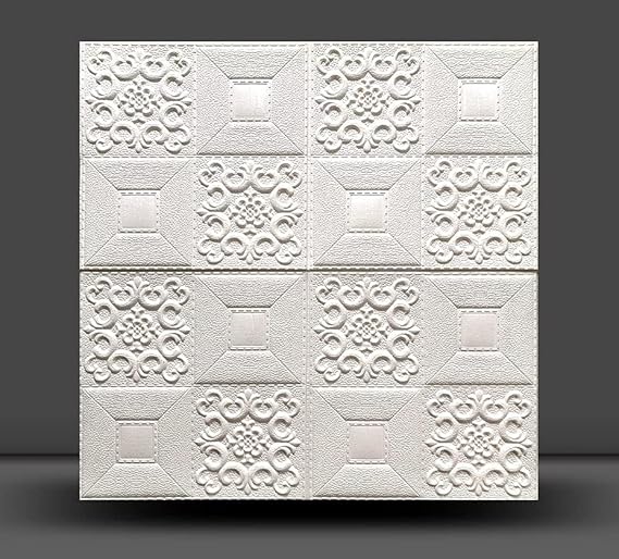 AM3668 3D Foam Bricks Wallpaper for Home decoration ,Office, Kitchen (70X70cm)