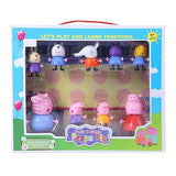 AM3441 Peppa Pig Family & Friends 6 Pcs Set Toy Best Gift for Kids