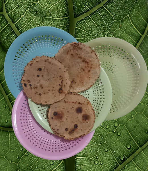AM5293 Food Grade Plastic Tray (Roti Plate) 1 pc Multicolor