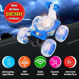 AM2669 Stunt Car BT-0120 Stunt Rolling Rechargeable Car Lights & Sound 360 Degree Multicolour