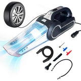 A06703 Car Vacuum Cleaner, 12V DC Portable Handheld Auto Vacuum with LED Light, Multiple Attachments for Car Interior