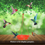 AM3813 Hanging Bird Water Feeder for Outdoor Garden Decoration (1pcs)