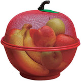 3162 Apple Shape Net Fruits & Vegetables Basket for Kitchen