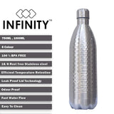 AM2426 Infinity Hammer Stainless Steel 24 hours Hot Cold Double Wall Vacuum Flask 750ml