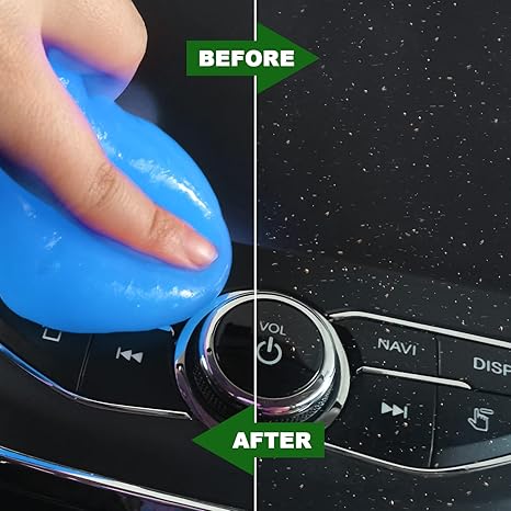 3553 Car Cleaning Gel -Dust Cleaning Mud For PC Tablet Laptop Keyboard,Air Vents, Camera, Printers, Calculator