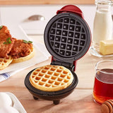 10007 Mini Waffle Maker Non-Stick 4 Inch- 350 Watts