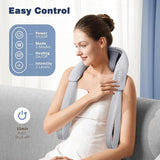 13809 Neck & Shoulder Massagers with Heat, Electric Rechargeable (1 Pc)