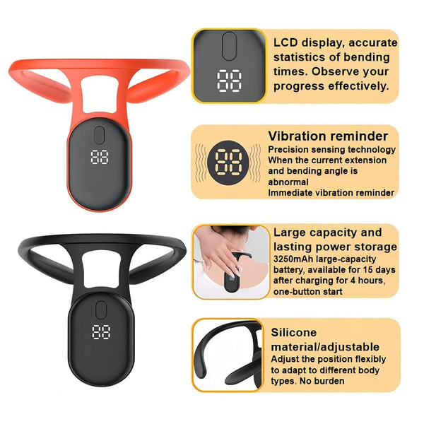 3363 Smart Posture Correction Device, Training Instrument and Body Corrector for Children and Adults