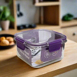 AM5534 Square Lock 003 Lunchbox - 850ml (1PCS BOX)
