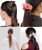 AM1012 Colorful Elastic Hair Rubber for Girls & Women - 1 Pcs