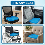 AM7806 Cushion Seat Flex Pillow, Gel Orthopedic Seat Cushion Pad (Egg Sitter)