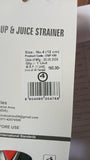 AM7347 Universal Stainless Steel Soup & Juice Strainer (12 cm, Size 4)