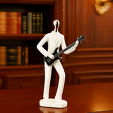 AM6132 Modern Guitarist Sculpture – Stylish Musician Figurine for Home & Office Decor