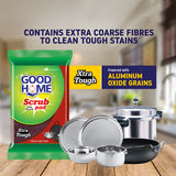 AM2477 Good Home Xtra Tough Scrub Pad 2X Thicker Food Safe Heavy Duty 1 Pcs
