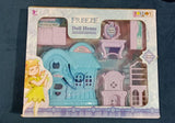 AM0199 Mini Dollhouse Playset, Princess Dream House Play Set with Accessories, Set of 1